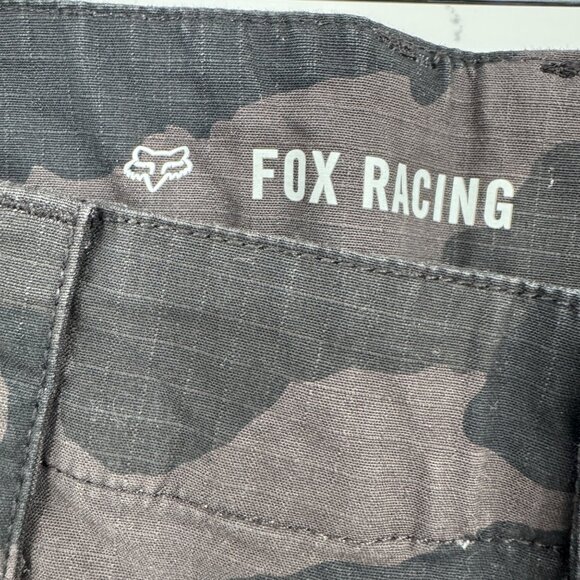 FOX Racing SLAMBOZO Cargo Shorts 2.0  Men Sz 30 Ripstop Black Camo 9” - Picture 2 of 16